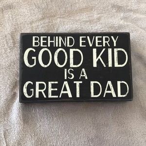 Dad sign